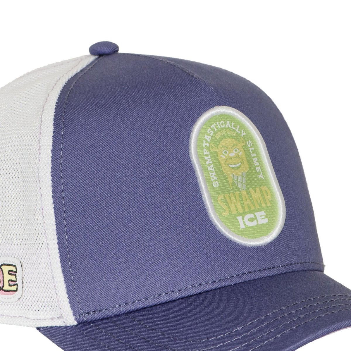 Casquette trucker SHREK bleu/blanc/vert, CAPSLAB