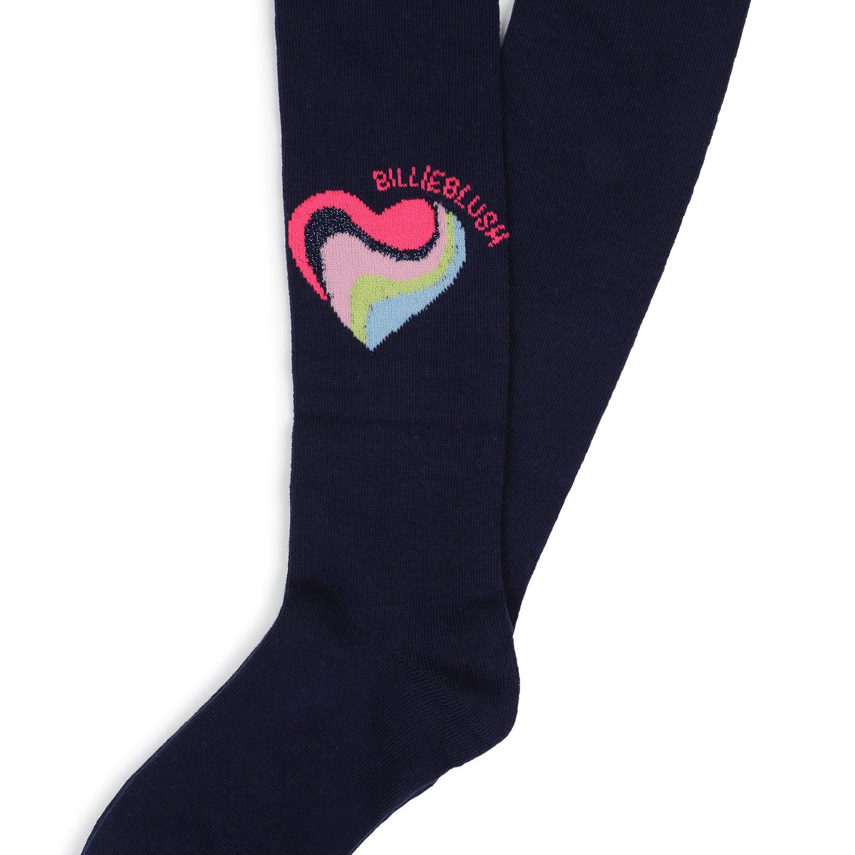 Collants jacquard indigo blue, BILLIEBLUSH