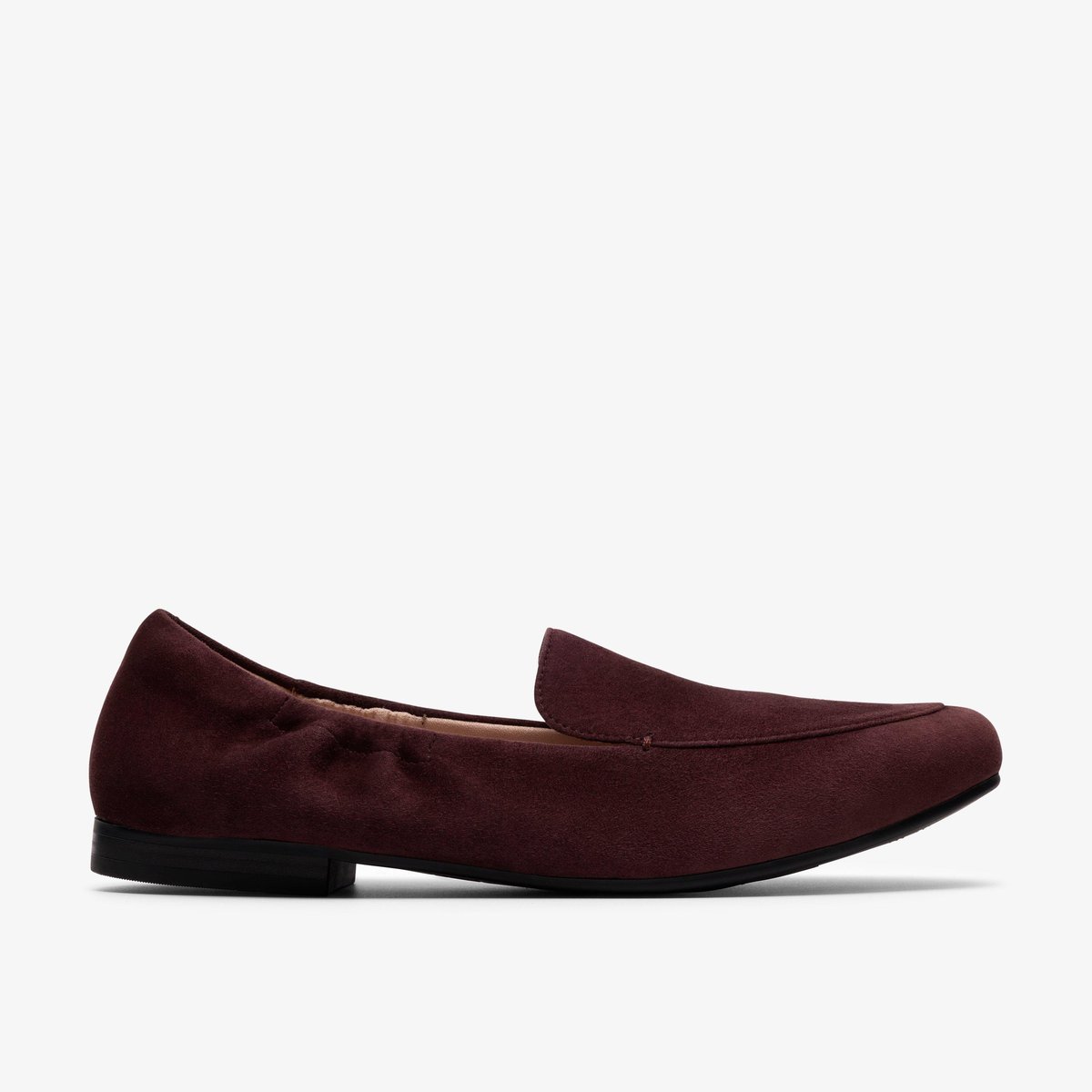 Mocassins Suède TAMNA PURE marron foncé, CLARKS