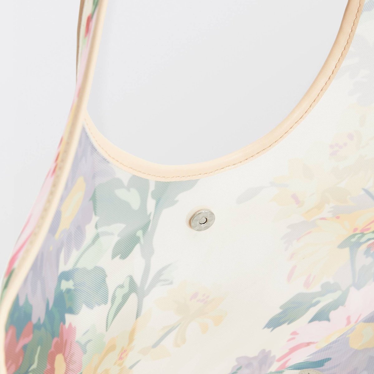 Cabas en nylon imprimé multi co, MONOPRIX