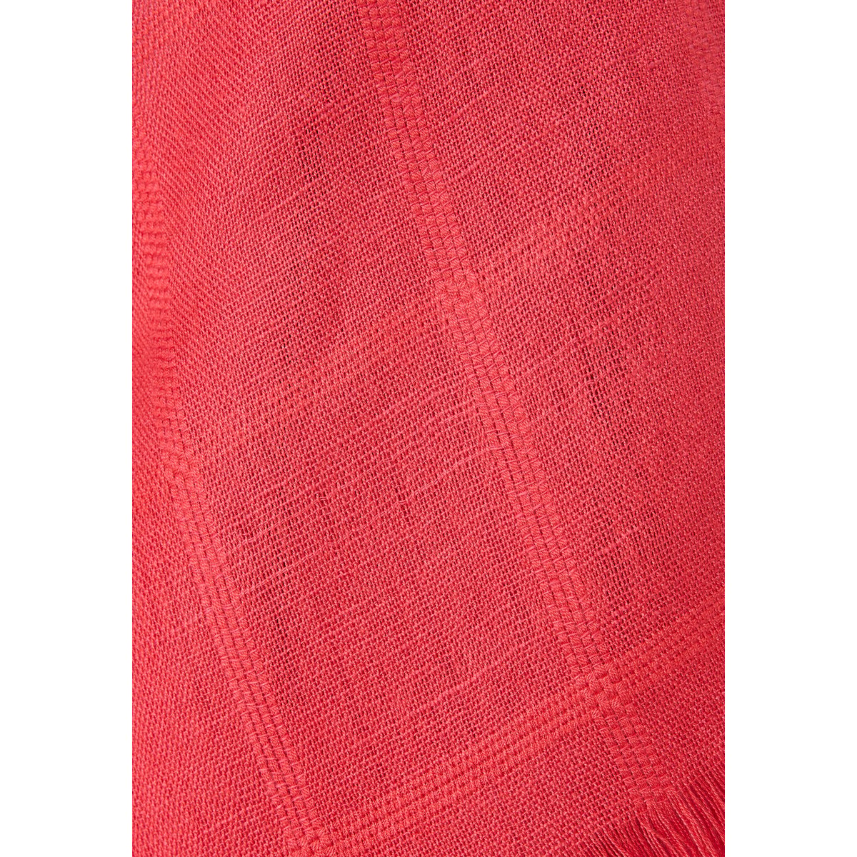 Etole tissu effet carreaux rouge brique, DAMART