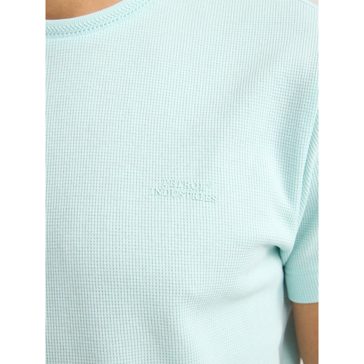 T-shirt en jersey pedregal vert cool mint, PETROL INDUSTRIES