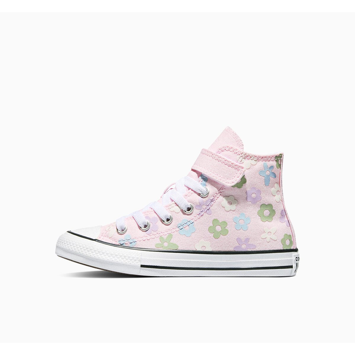 Baskets CHUCK TAYLOR ALL STAR 1V HI BUBBLY FLORAL rose, CONVERSE