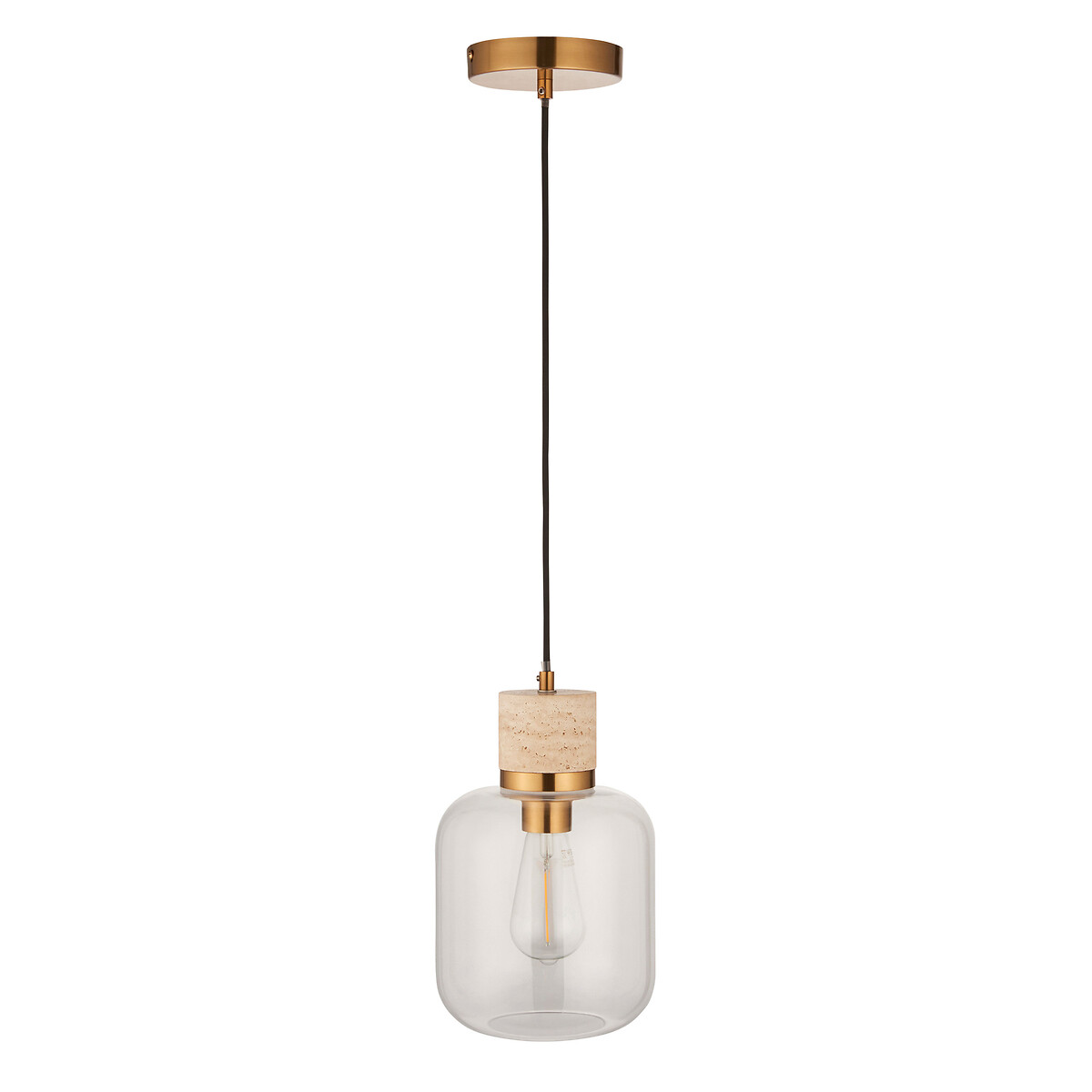 Torro Travertine Pendant Light natural, ÉDITÉ