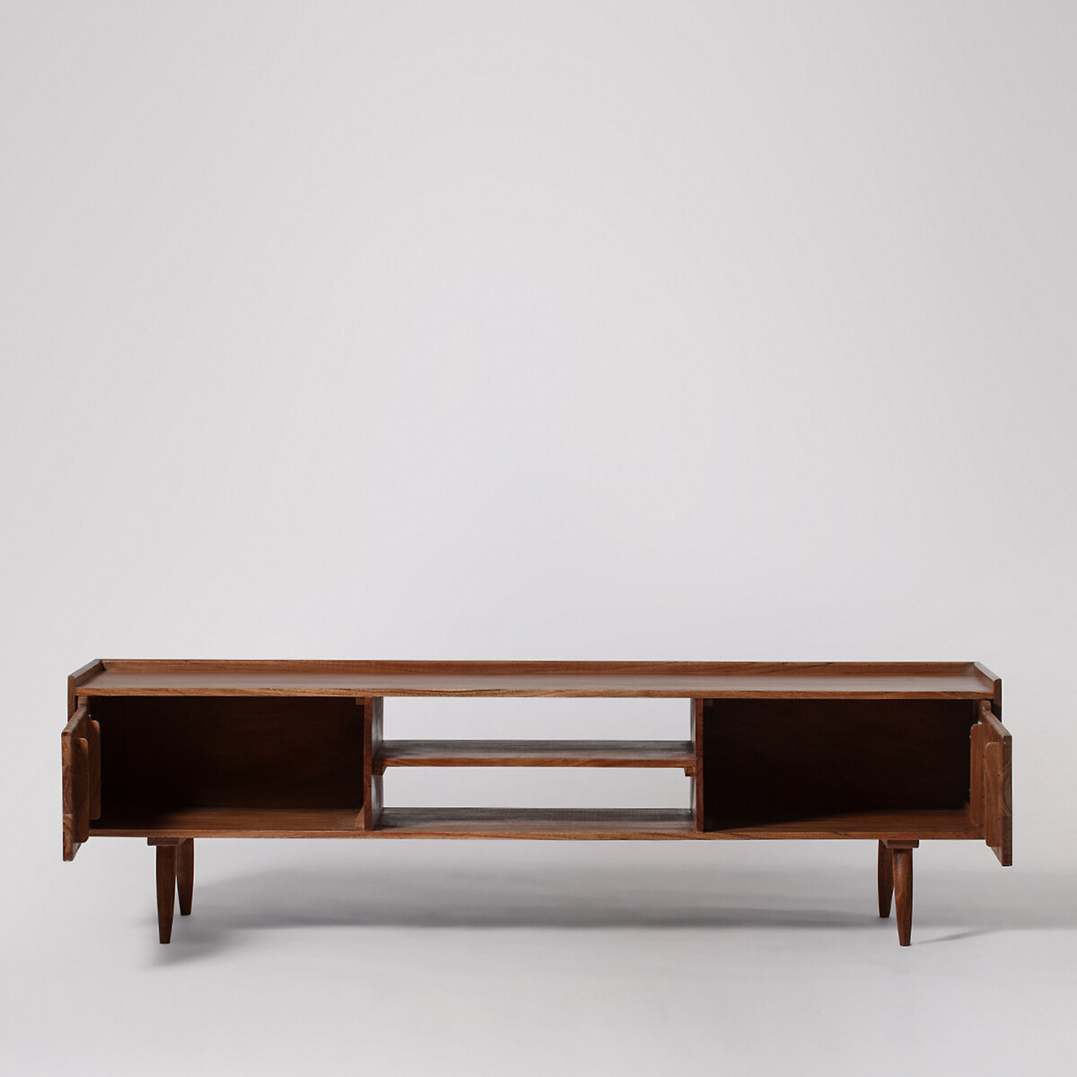 Southwark Acacia Wood 2 Door Media Unit dark acacia wood, SWOON