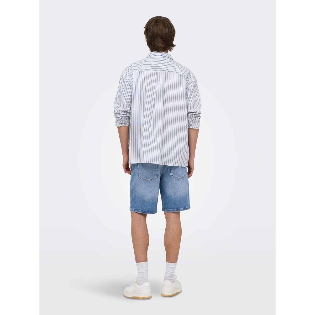 Short En Denim light blue denim 1, ONLY & SONS