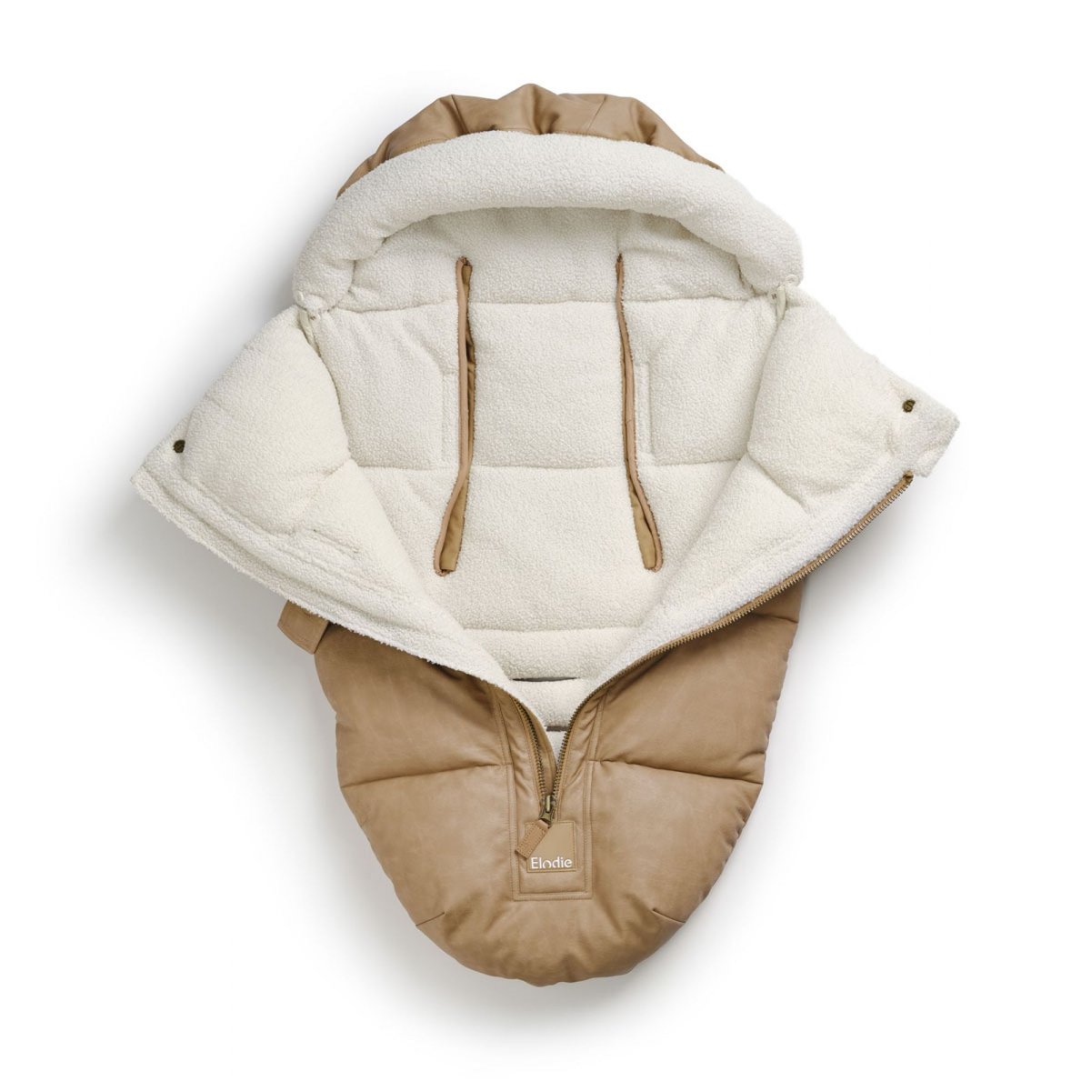 Chancelière bébé poussette marron, ELODIE DETAILS
