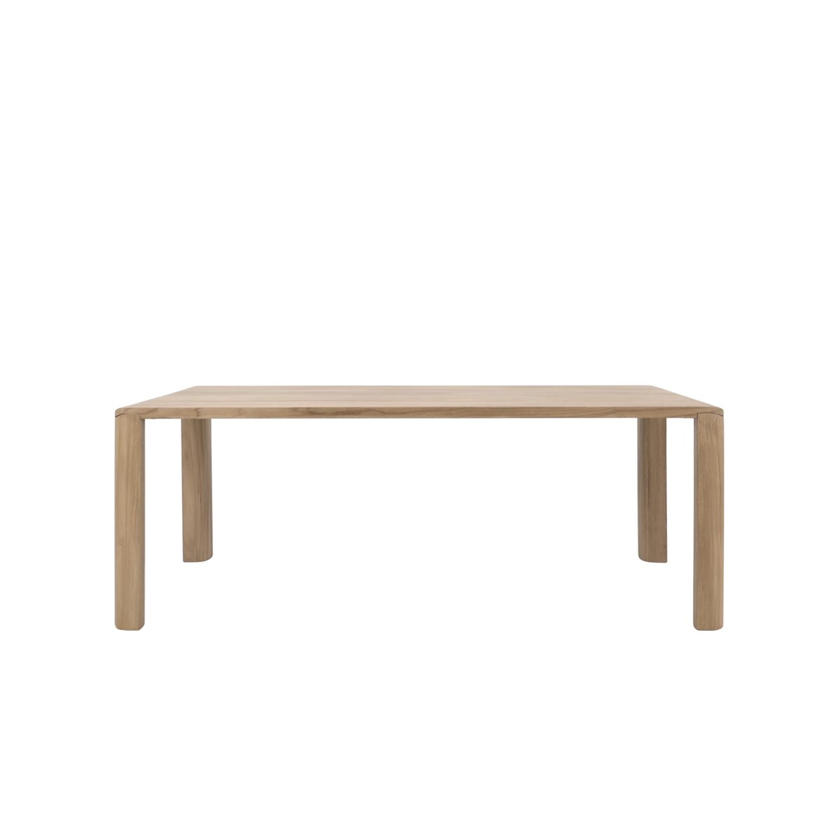 Table à manger en teck 200 cm - KORA couleur unique, HANNUN