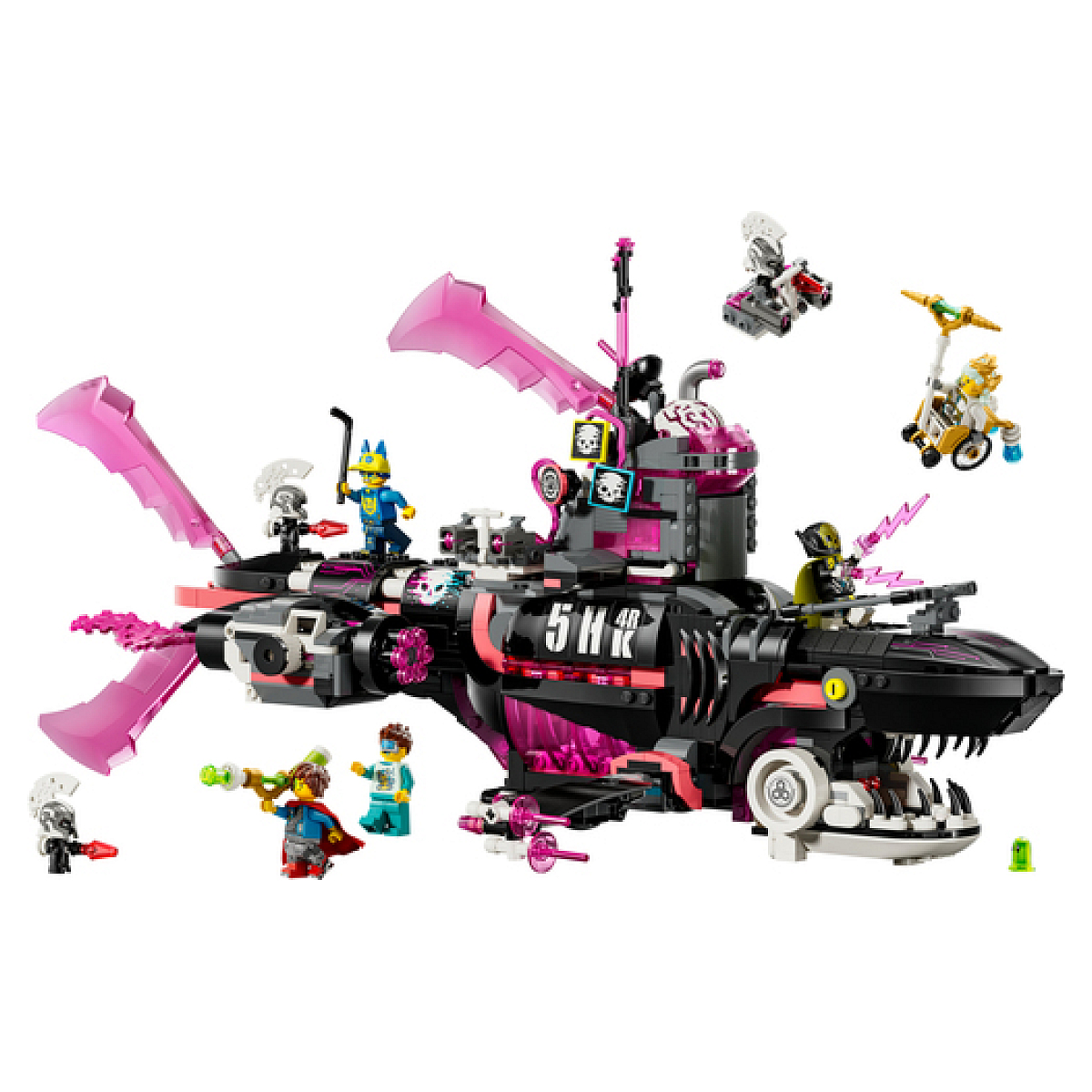 71500 - Le sous-marin requin des cauchemars couleur unique, LEGO