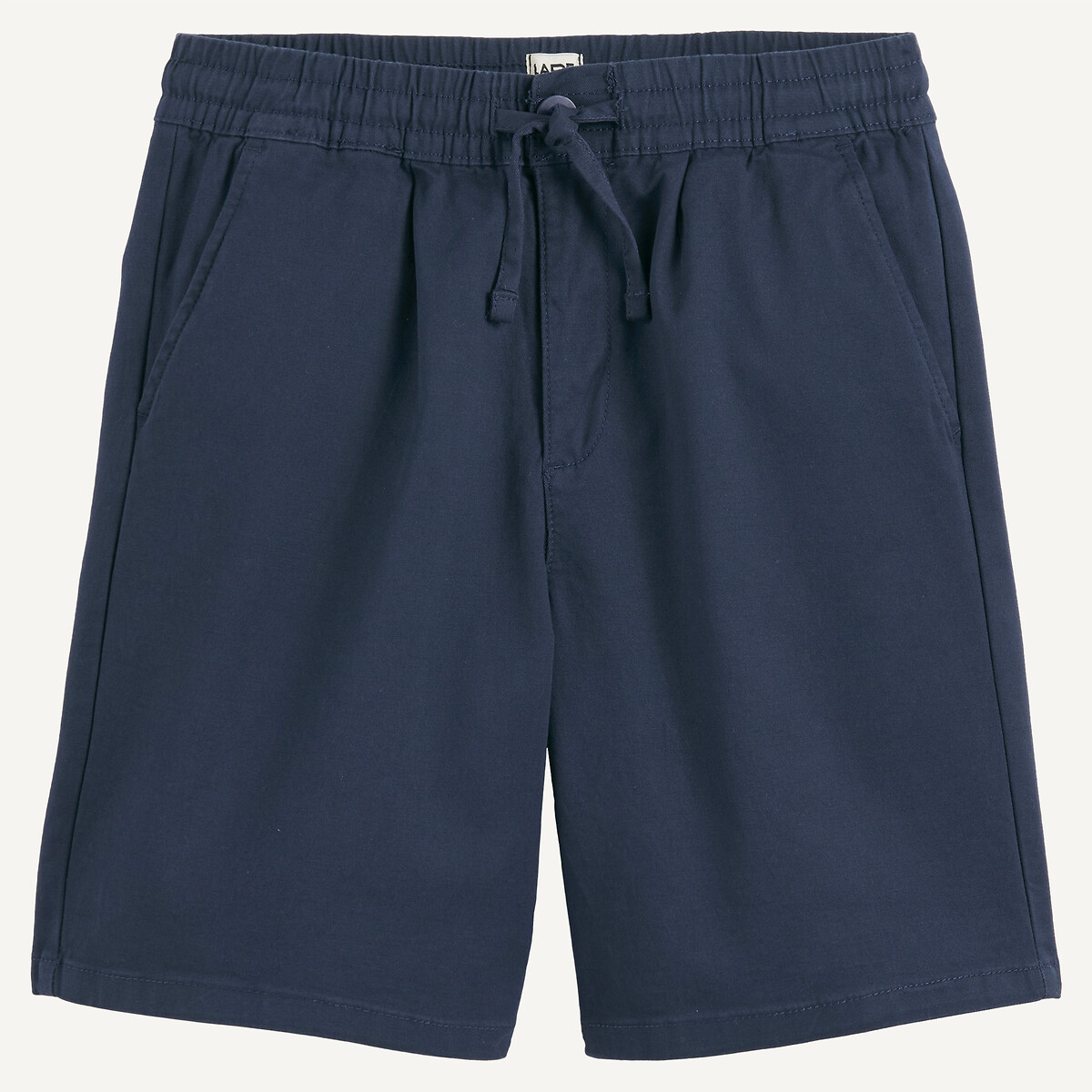 Bermuda chino, à taille élastiquée bleu marine, LA REDOUTE COLLECTIONS