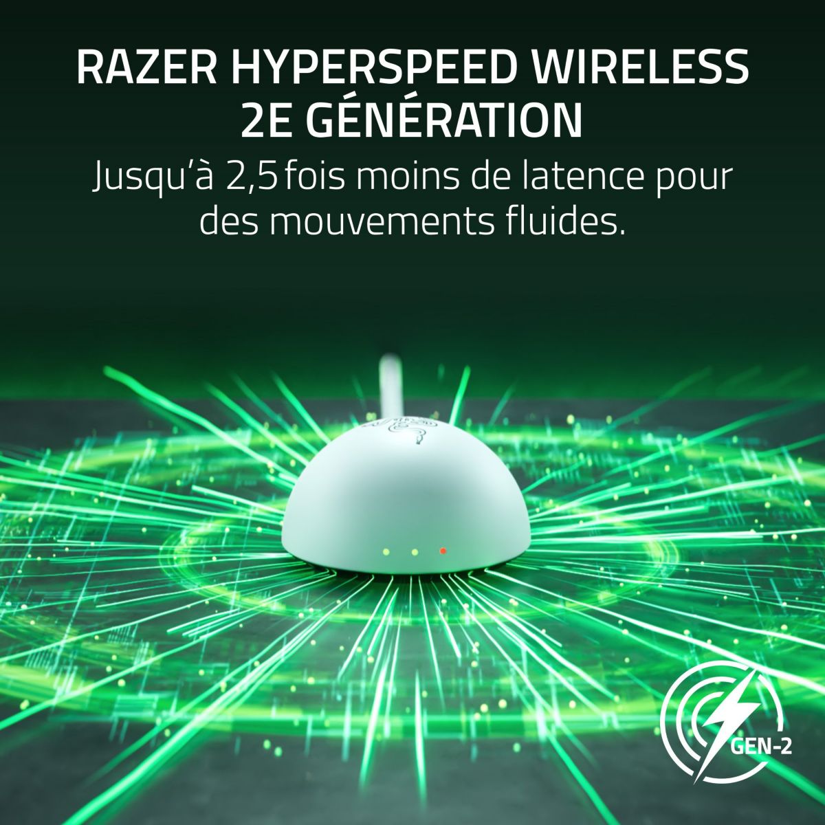 Souris Gamer Sans Fil VIPER V4 PRO  BLANC couleur unique, RAZER