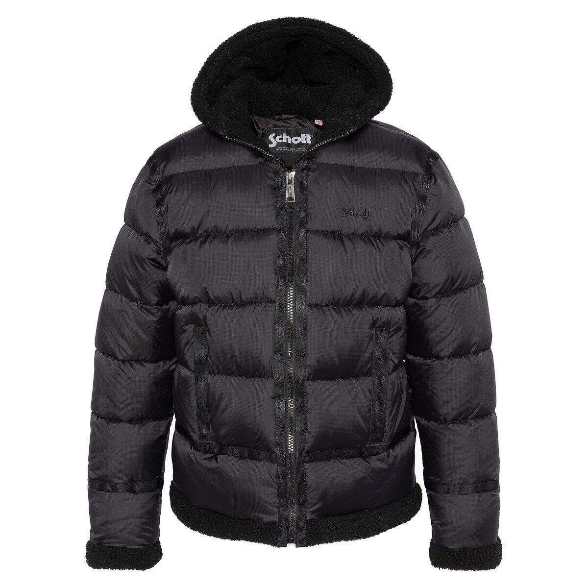 Blouson esprit bomber noir, SCHOTT