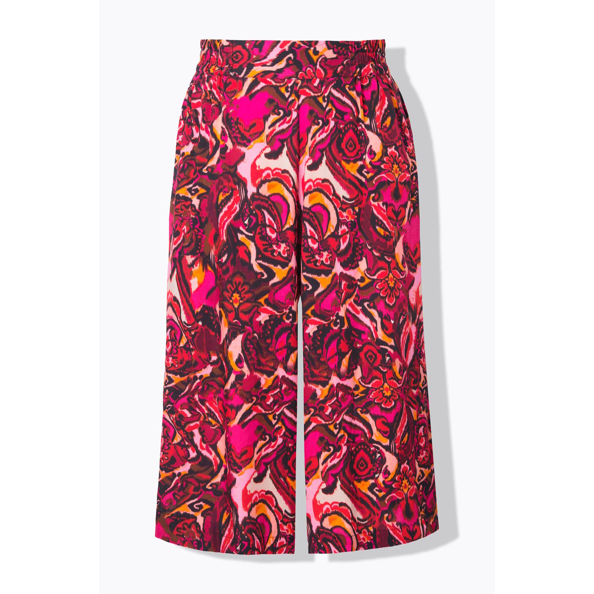 Jupe-culotte Wide Legs, imprimé all-over rose vif baies, STUDIO UNTOLD