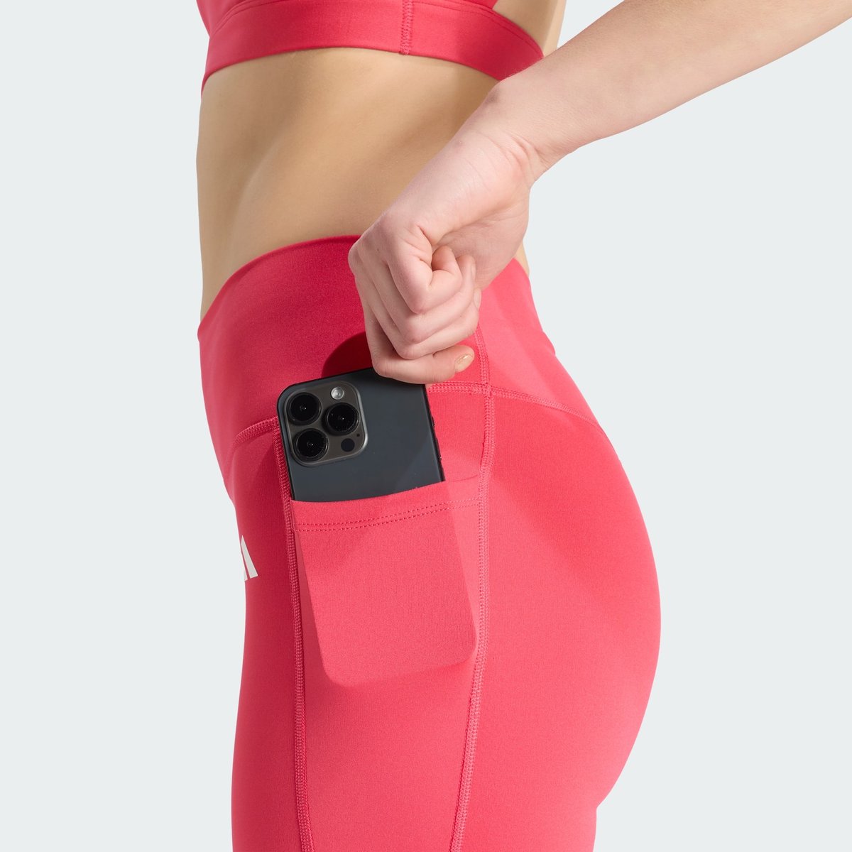 Cycliste Poche Optimé Essentials 17,8 Cm Cycliste Poche Optimé Essentials 17,8 Cm power pink, adidas Performance