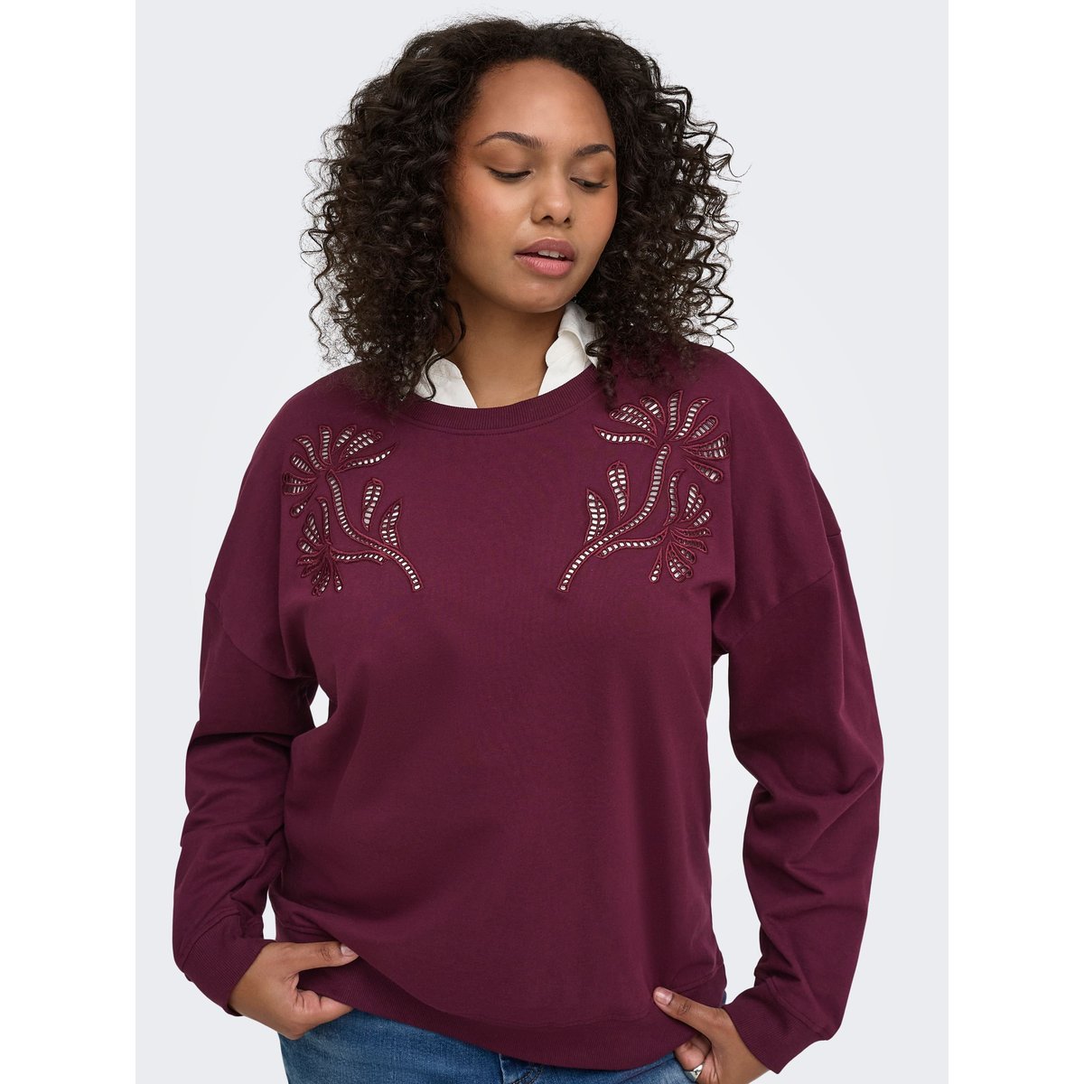Sweat-Shirt fig, ONLY CARMAKOMA