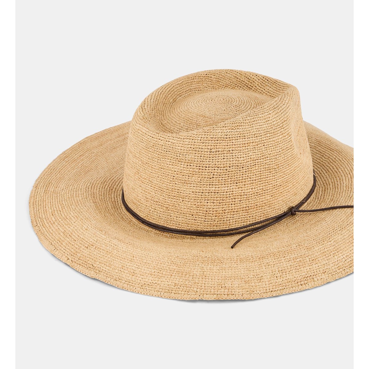 Chapeau cepho raphia beige naturel, GALERIES LAFAYETTE