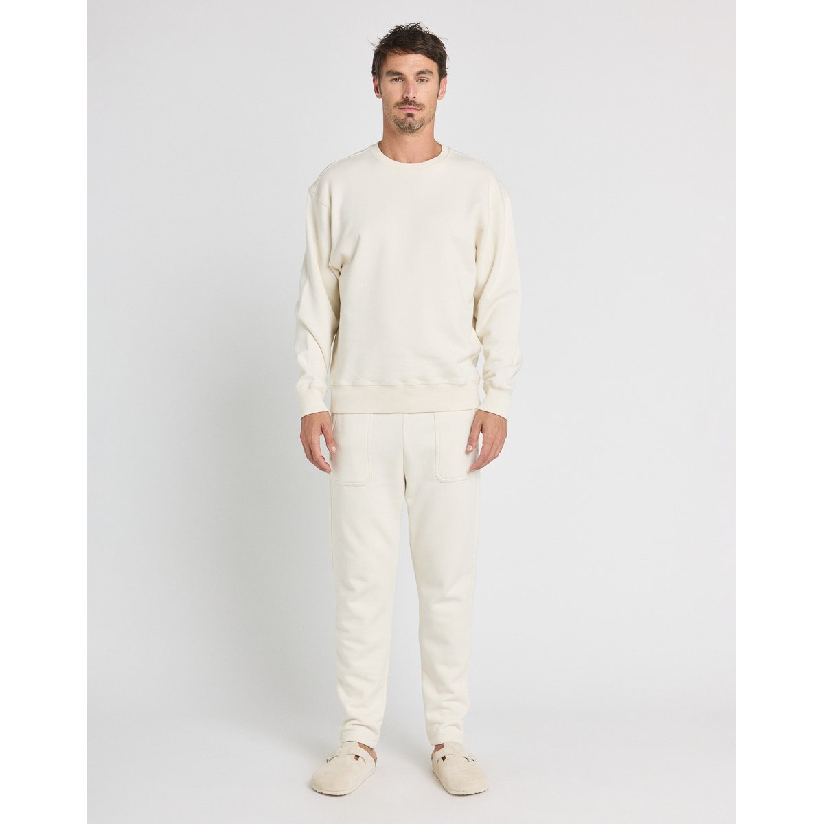 SWEAT SQUARERAW crème, PULLIN
