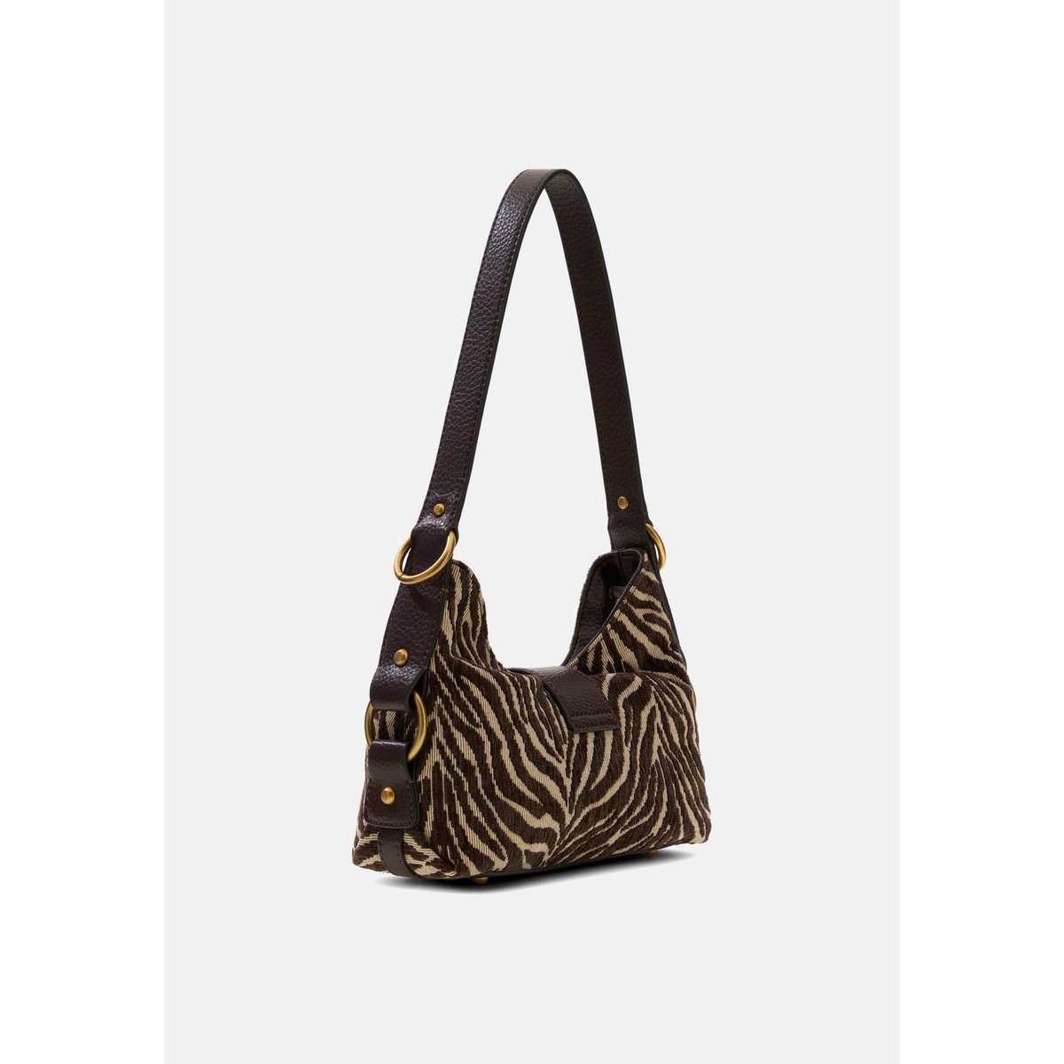 Sac Mini Épaule Camden marron, GUESS