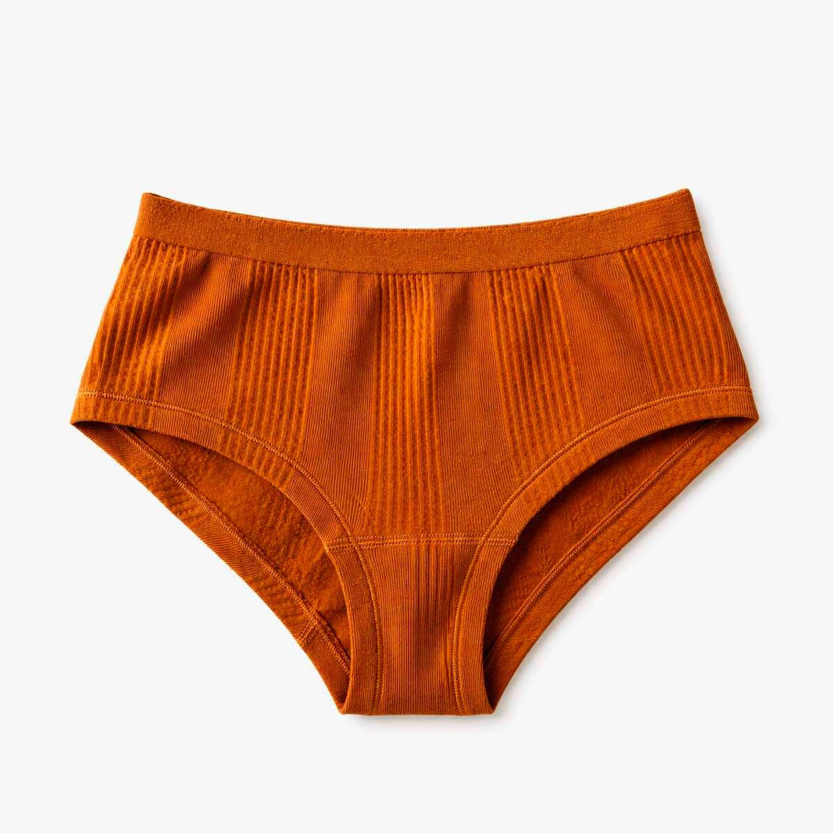 Shorty en coton mélangé caramel, BENSIMON
