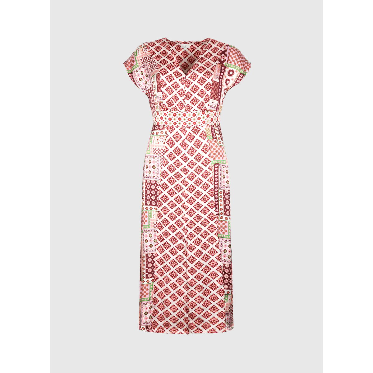 Robe Midi MIRAGE patchila bordeaux, AN'GE