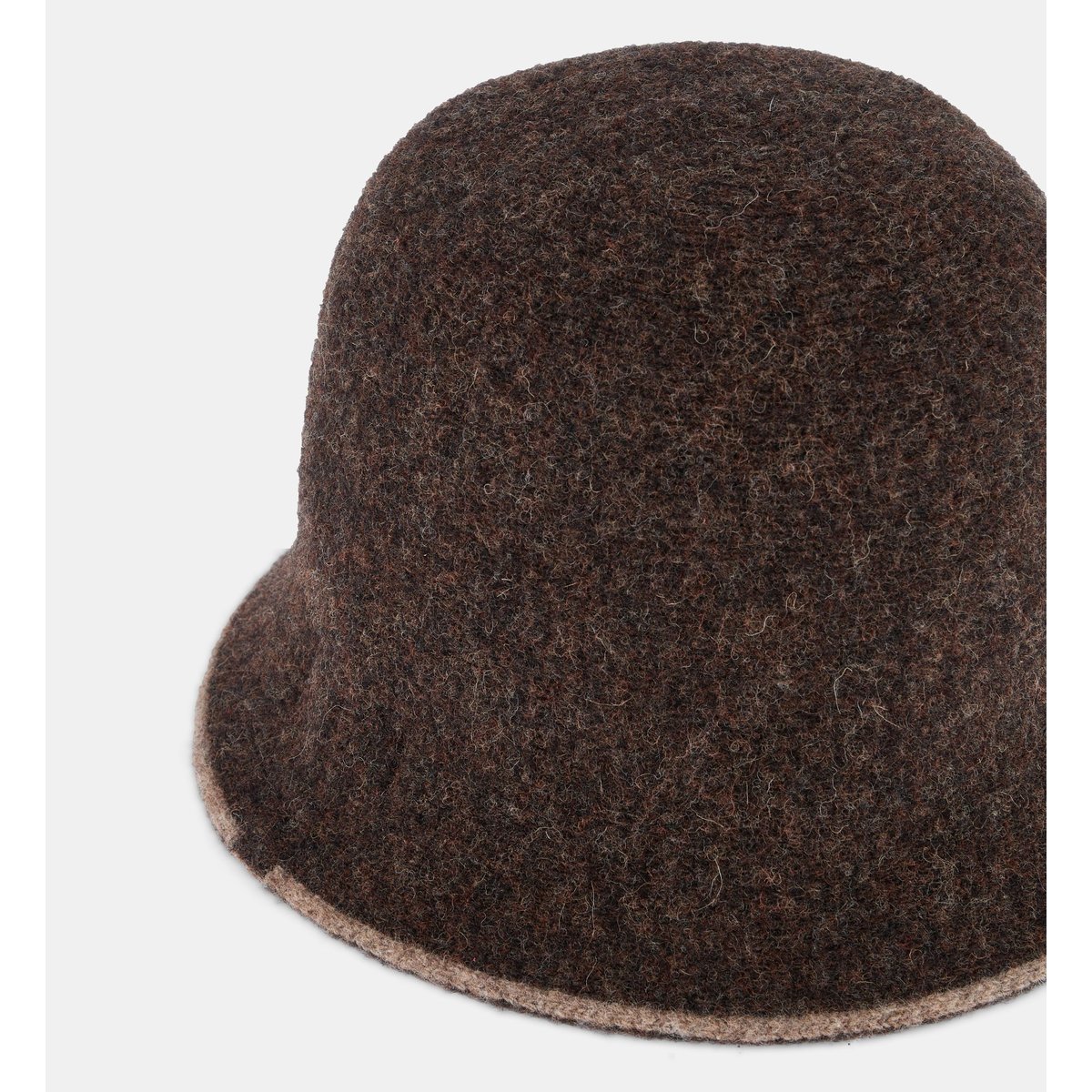 Chapeau cloche laine marron, GALERIES LAFAYETTE
