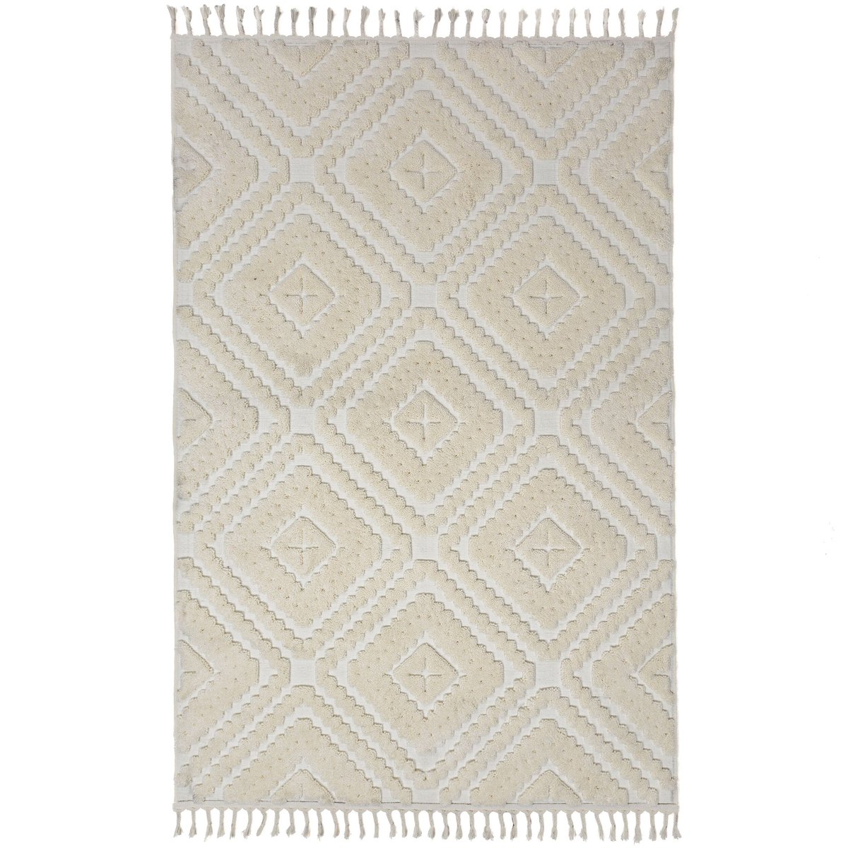 Tapis moderne DIOMARA creme, FLAIR RUGS