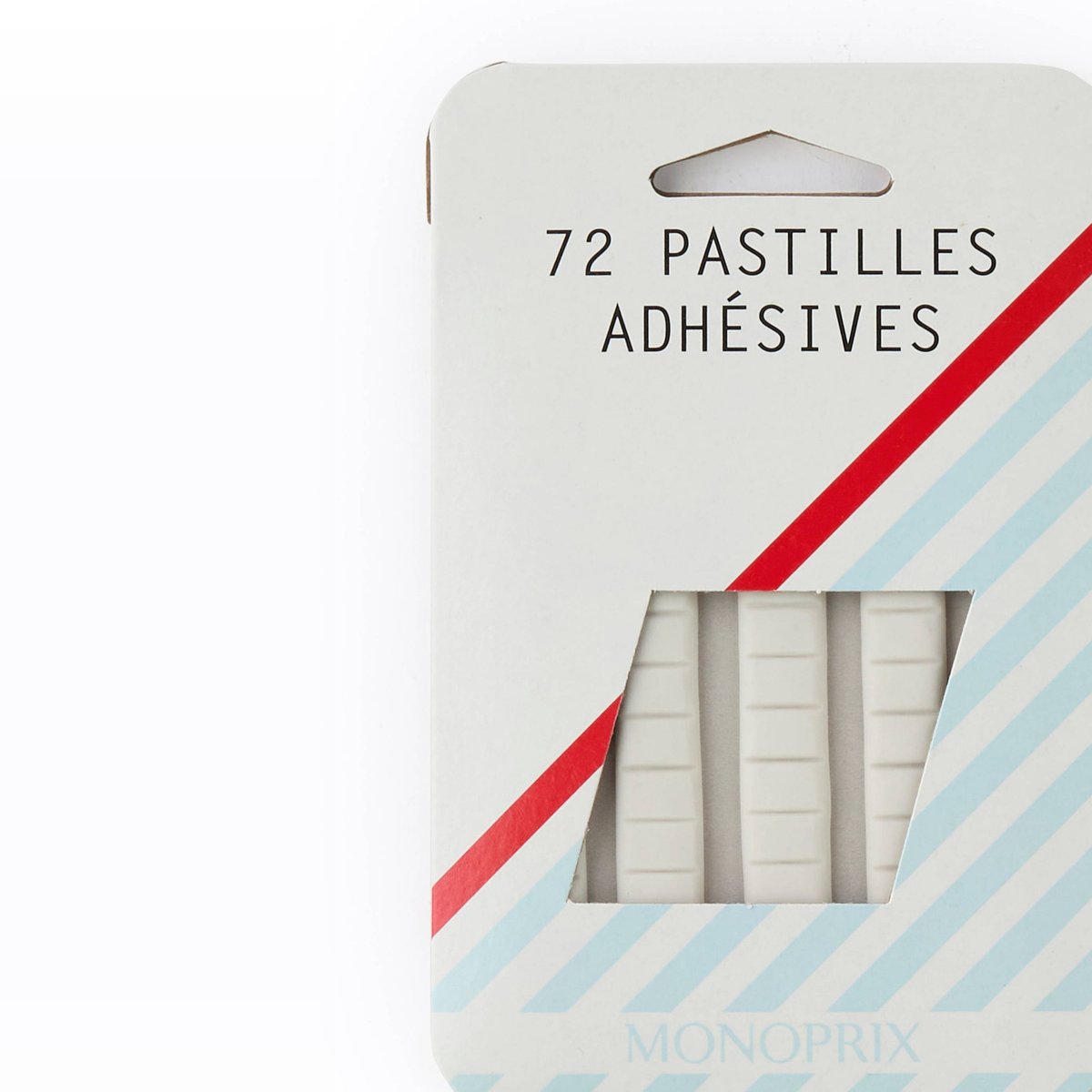72 pastilles blanches couleur unique, MONOPRIX MAISON