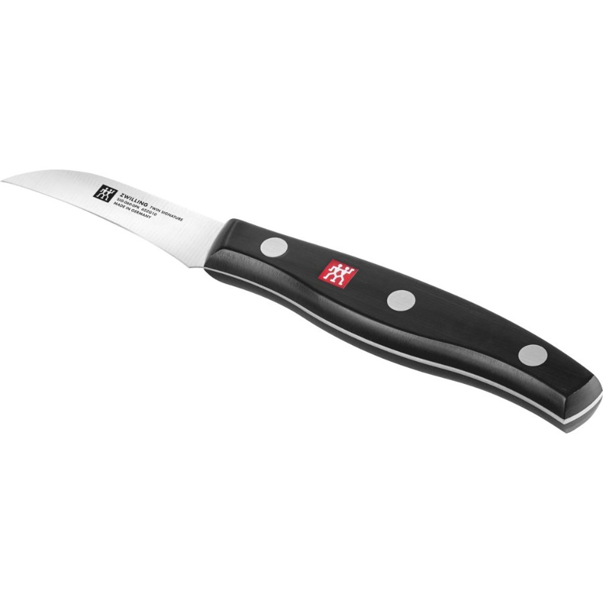 ZWILLING Signature Éplucheur 6 cm, lame lisse, acier inoxydable no-color, ZWILLING