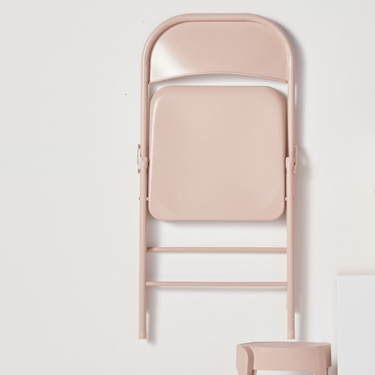Chaise pliante métal EQUIPMENT rose, UTILITY