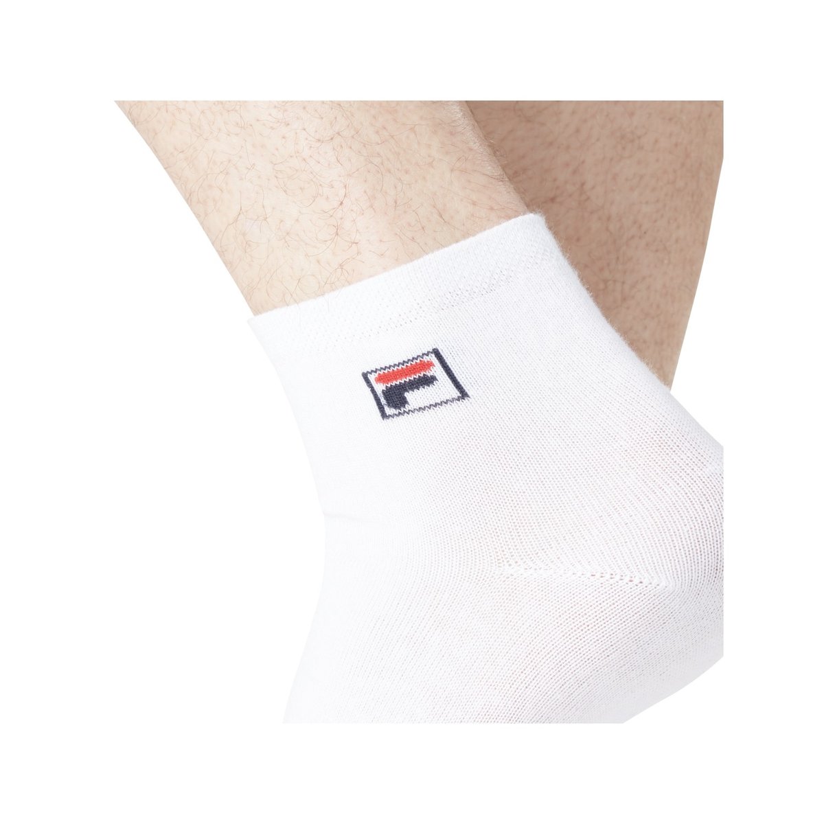 Lot De 6 Paires De Lowcut noir/blanc, FILA