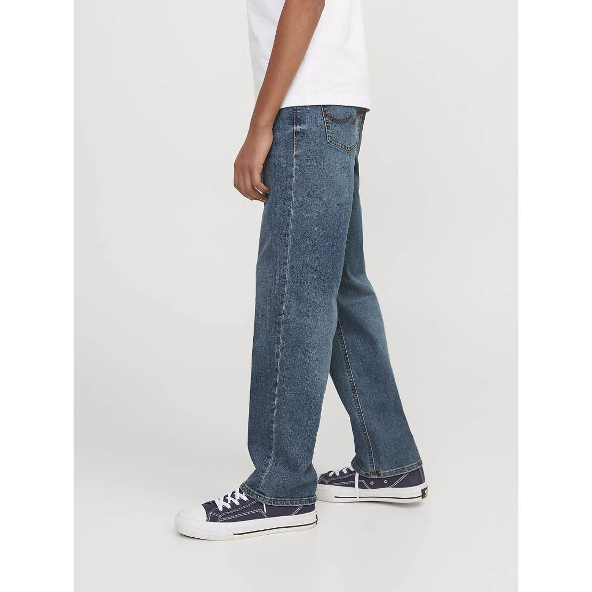 Jean droit bleu denim, JACK & JONES JUNIOR