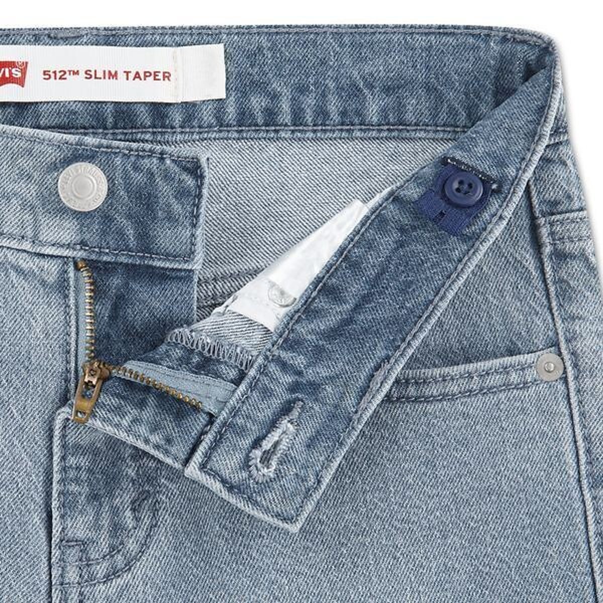 Jean slim taper 512 denim gris, LEVI'S KIDS