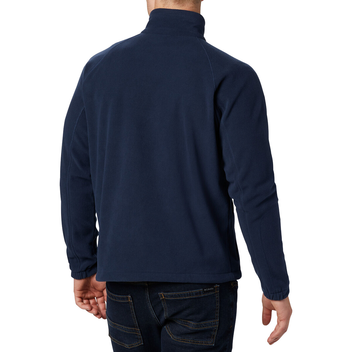 Veste polaire zippée col montant Fast Trek bleu marine, COLUMBIA