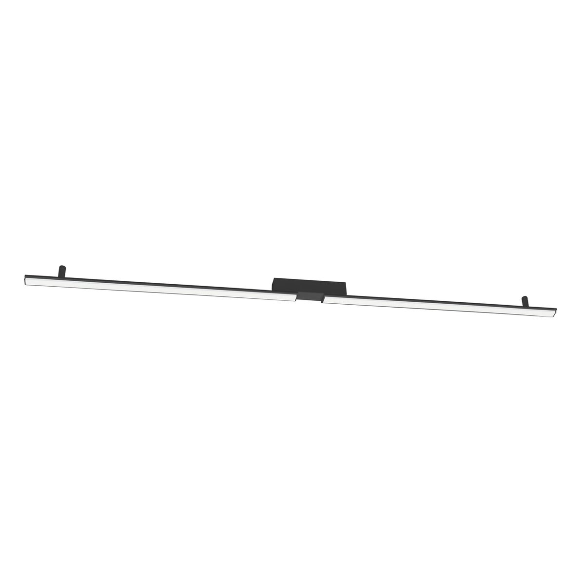 Plafonnier Aluminium Noir LED 2 Lagom noir, EDEN
