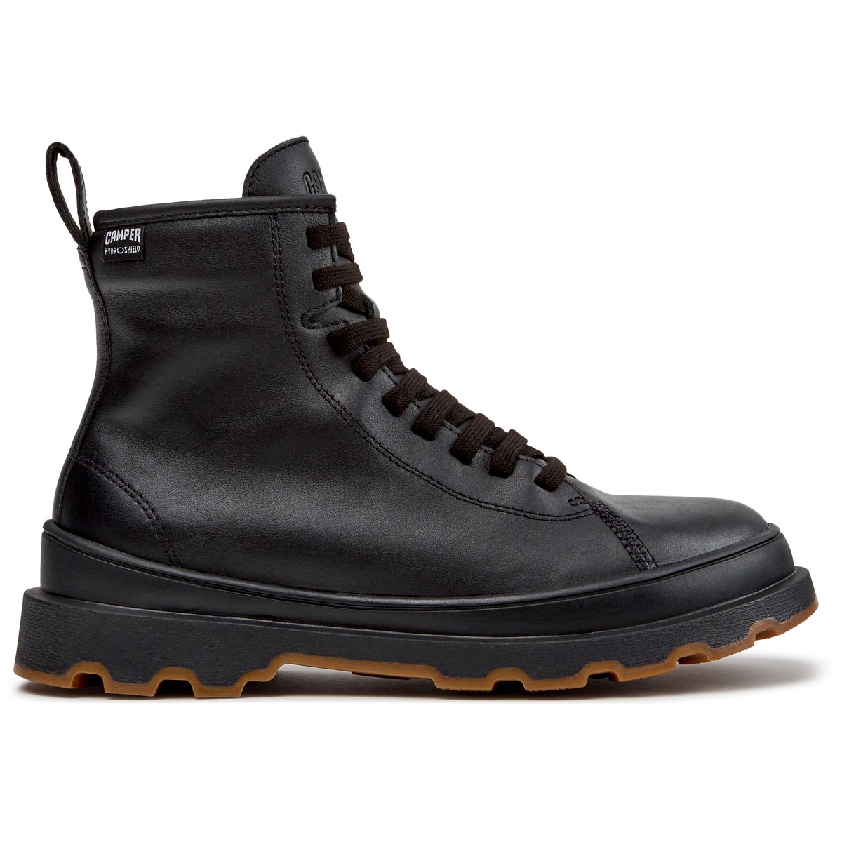 Bottines Brutus+ Smooth Leather noir, CAMPER