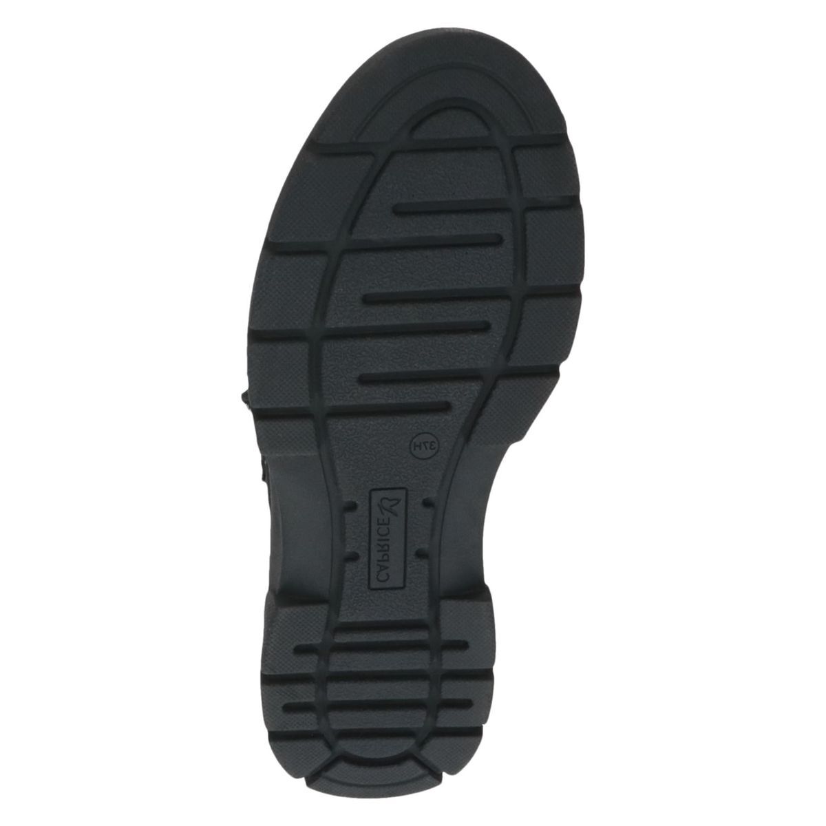 Bottine en cuir noir suède, CAPRICE