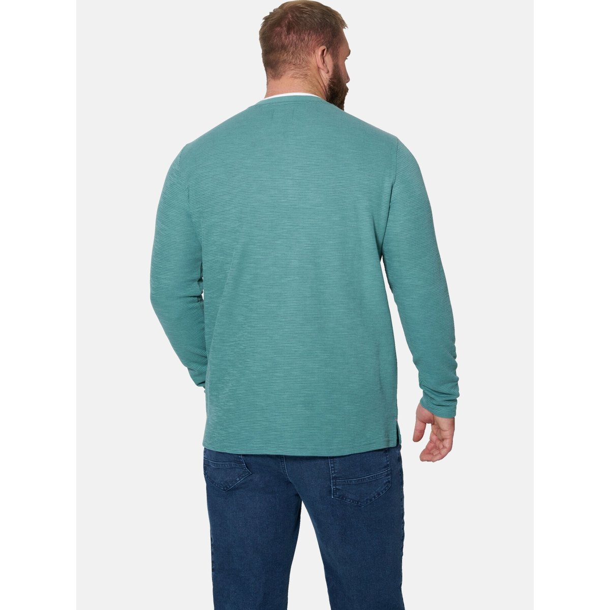 Sweatshirt AKKA vert, JAN VANDERSTORM