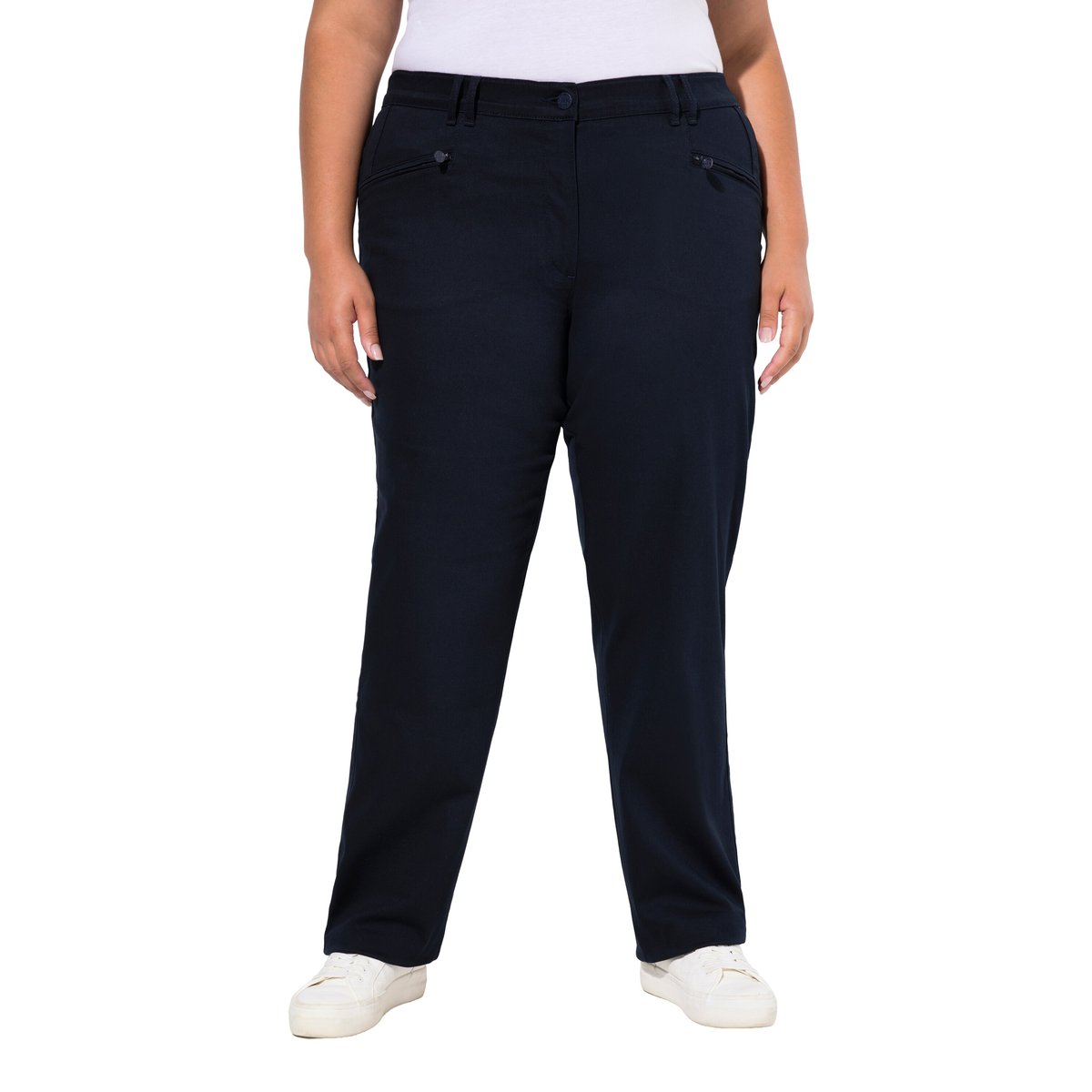 Pantalon stretch Basic marine, ULLA POPKEN