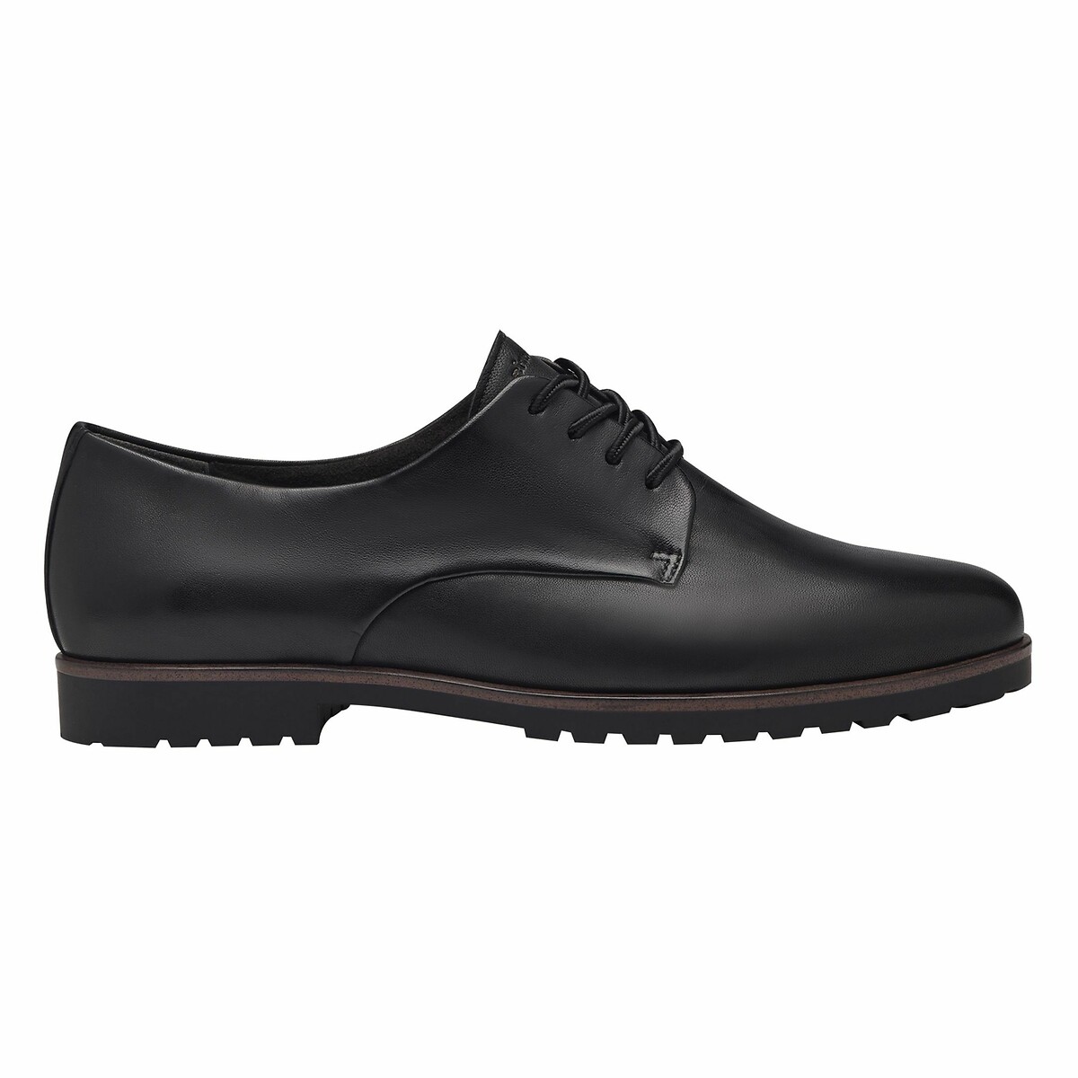Leather Brogues black, TAMARIS