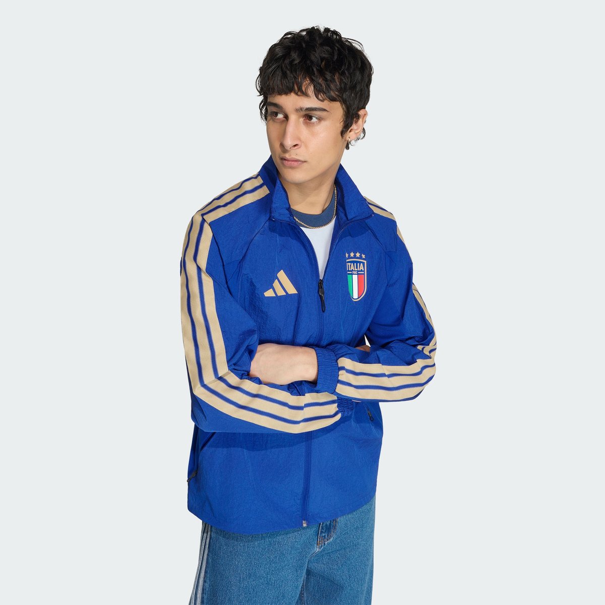 Veste Anthem Domicile Italie Veste Anthem Domicile Italie bold blue, adidas Performance