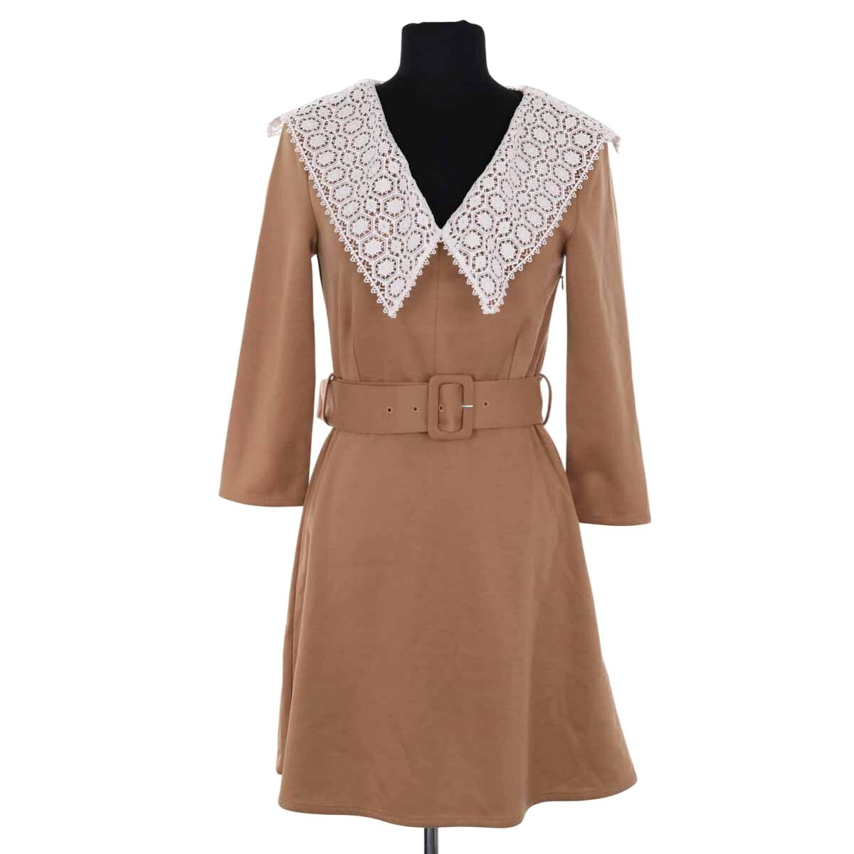 Robe - Très Bon État camel, CLAUDIE PIERLOT
