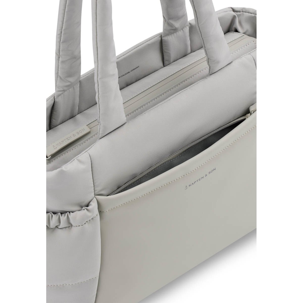Shopper Bag HELLVI CLOUD gris, KAPTEN & SON