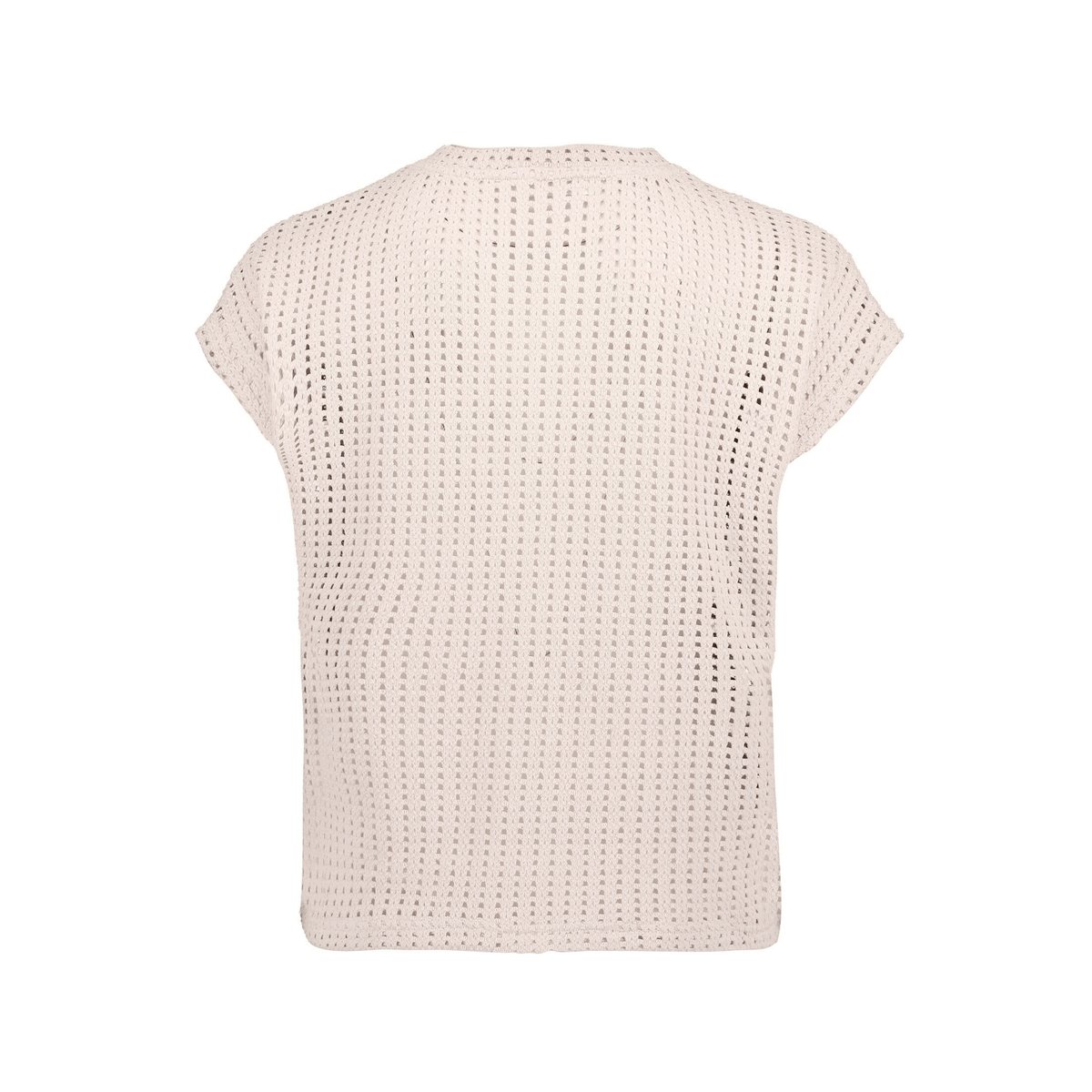 T-Shirt avec structure manches courtes gris, BETTY & CO