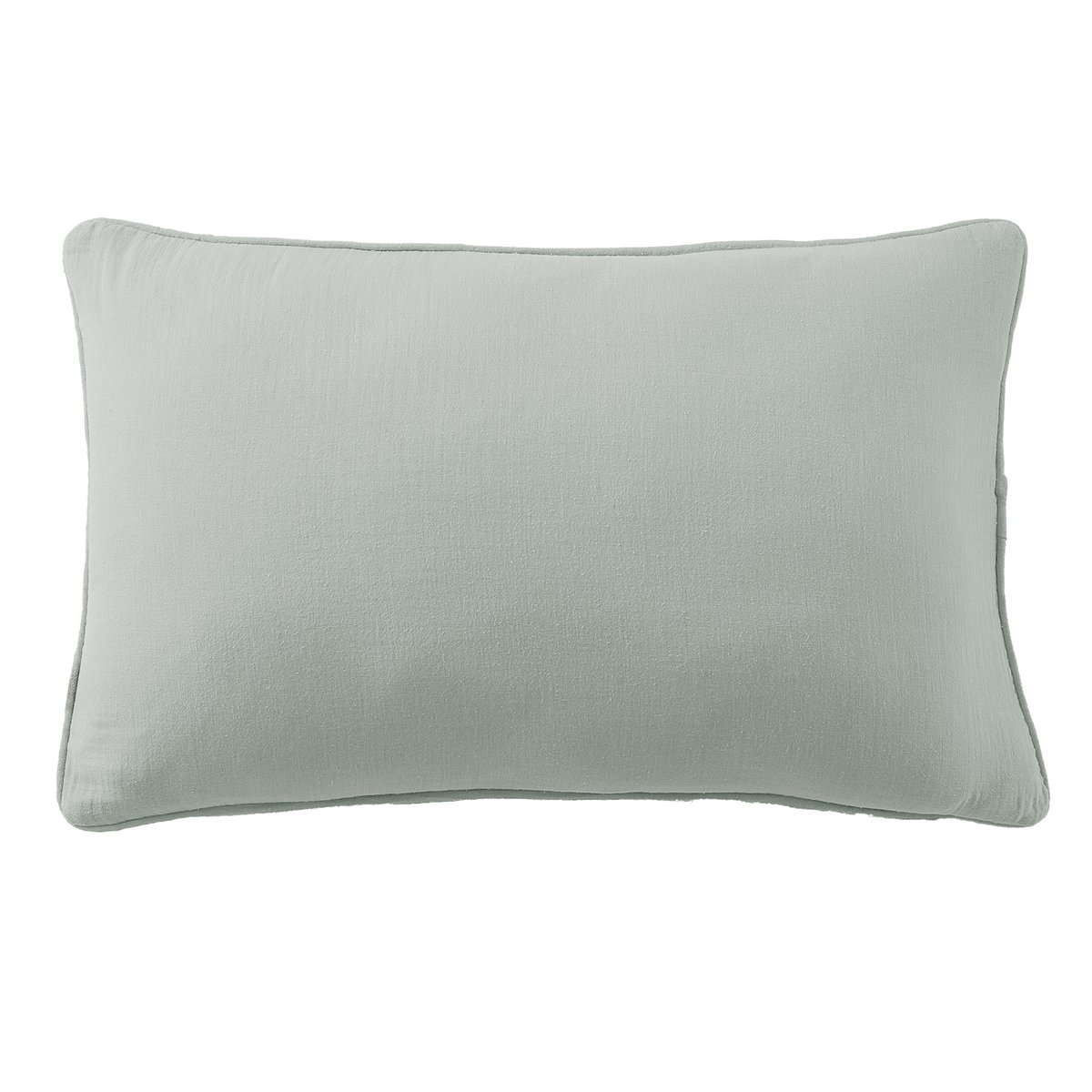 Coussin rectangulaire déhoussable 40x60 cm Gaze de Coton Terra Eucalyptus eucalyptus, EDEN