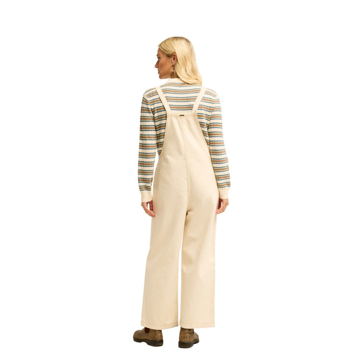 Salopette en jean PACIFIC blanc white cap, BILLABONG