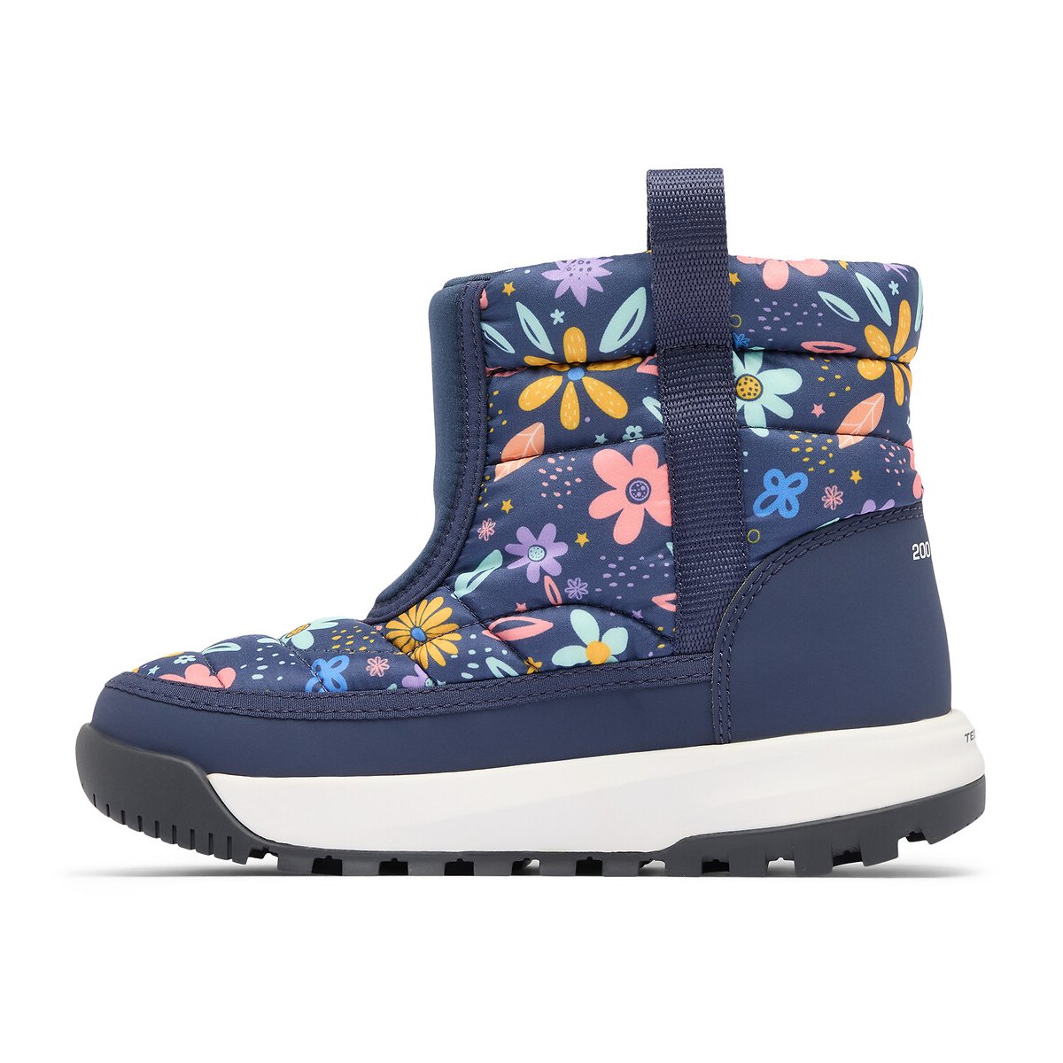 Halfhoge sneeuwlaarzen Snowtrot™ marine/multicolor, COLUMBIA
