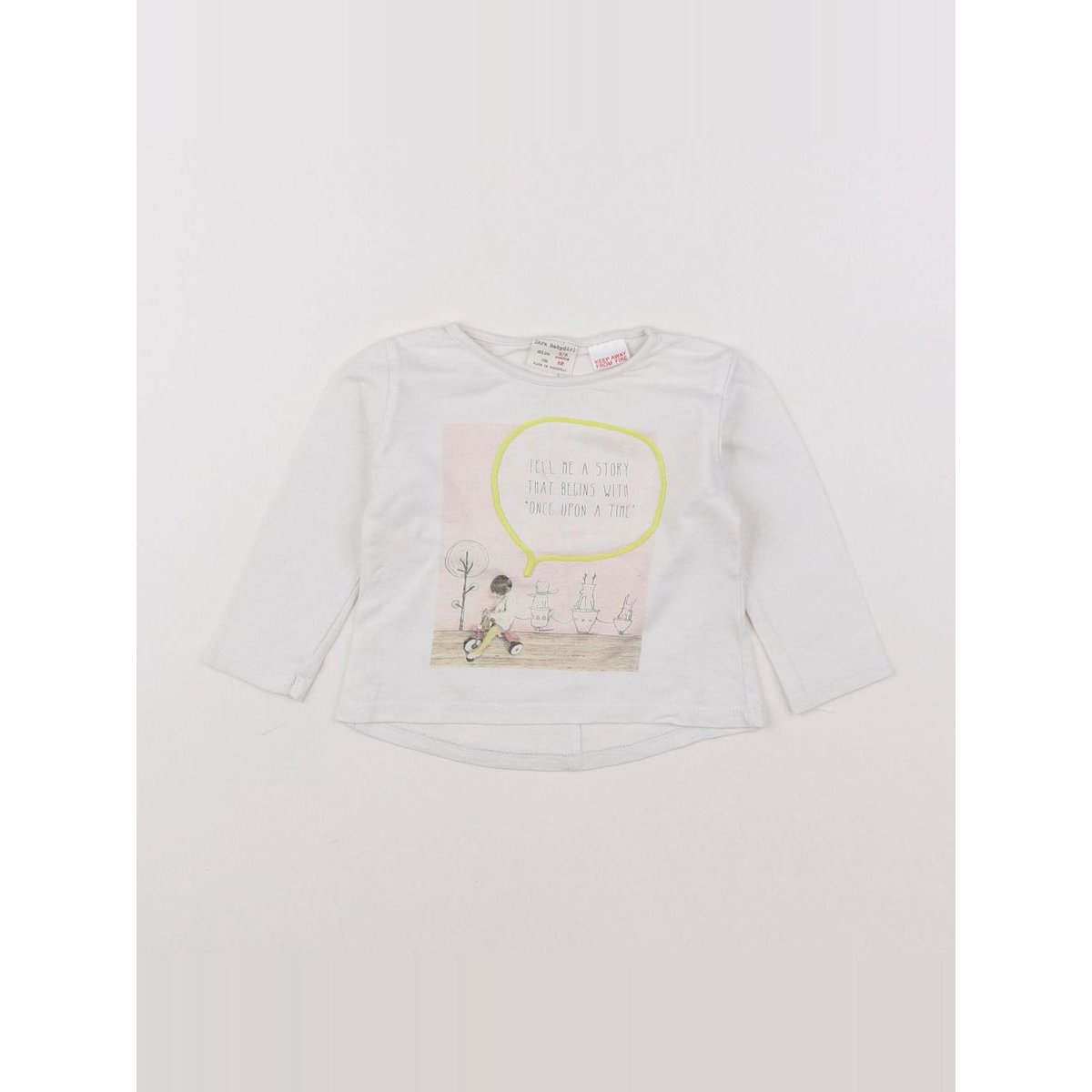 Tee-shirt - Très bon état blanc, ZARA