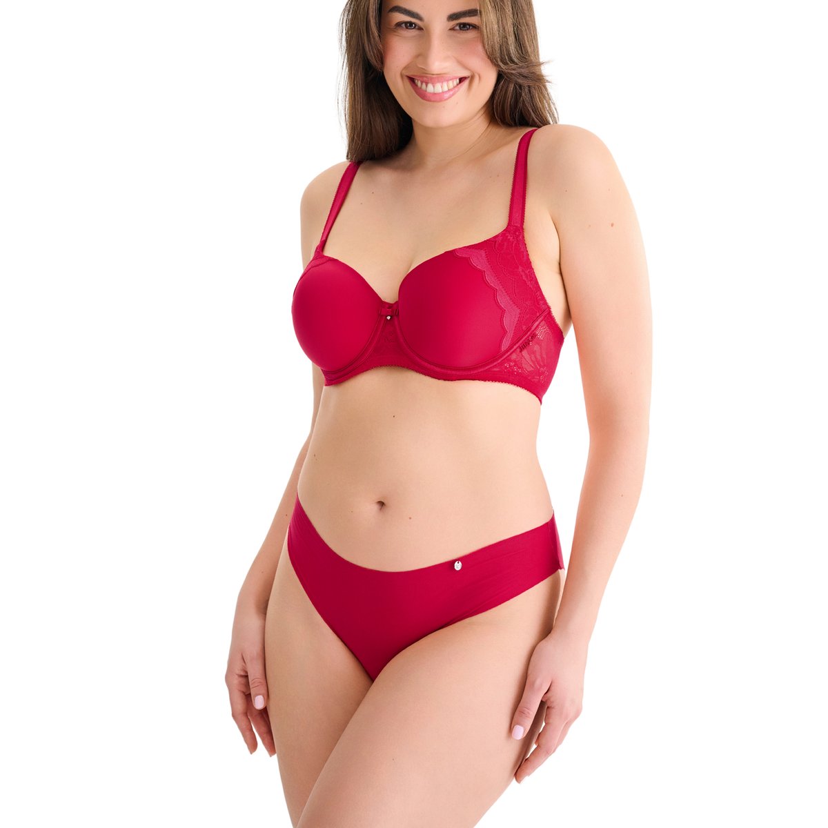 Culotte coupe nette EVERYDAY rouge, LISCA