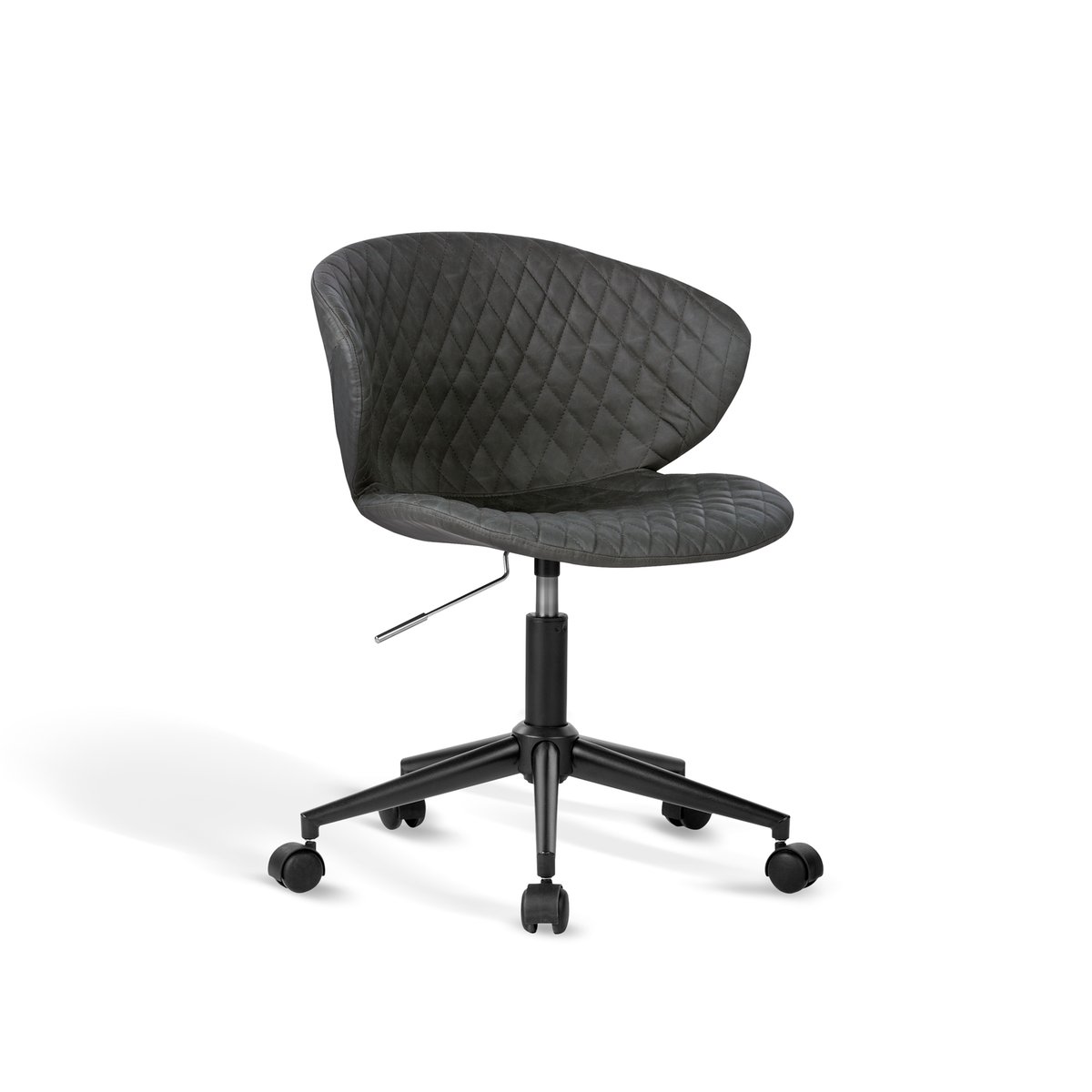 Fauteuil de bureau à roulettes, ZOE gris, HISPANOHOGAR
