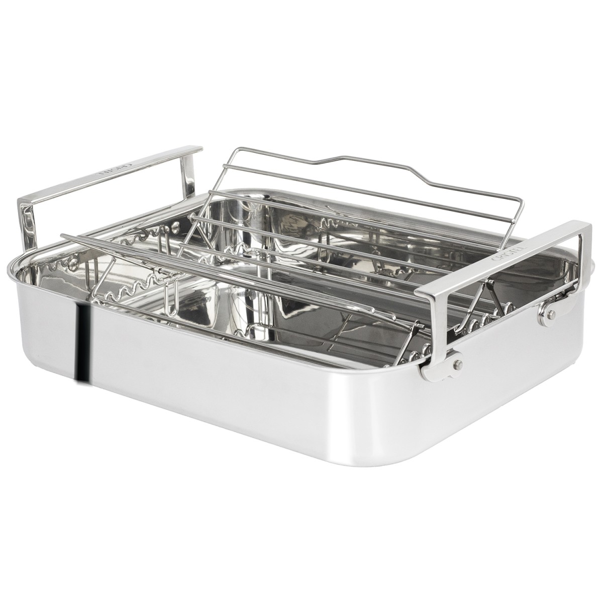 Plat à four inox - avec accessoires COMPLÉMENTS inox, CRISTEL
